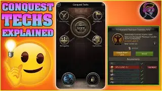 New Way To Increase Stats - CONQUEST TECHS Explained !