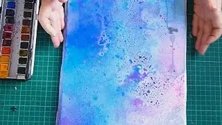 Watercolor Tutorials   How to create a background part 02