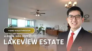 Lakeview Estate 4-Room 1500 Sqft HUDC Apartment Video Walkthrough - David Ng