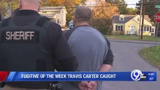 Travis Carter, Fugitive of the Week, in custody
