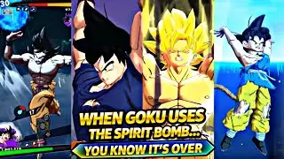 Everyone Lends Energy&hellip; Goku Ends the Fight | Spirit Bomb Moments!! 🔥 IN DRAGON BALL LEGENDS
