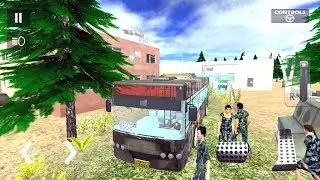 Offroad Army Bus Simulator Android Gameplay- Games For Kids