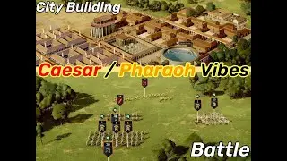 Roman City Building Game With Gods Blessing & Battle? - Citadelum Gameplay