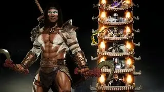 Завоеватель Котал Кан, Воин, Классическая Башня | Очень сложно | Mortal Kombat 11 - Без комментариев