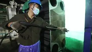 HFM Service: Cleaning Plate Heat Exchanger