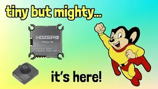 New HDZero Whoop Lite VTX and Nano Lite Cam Bundle Review