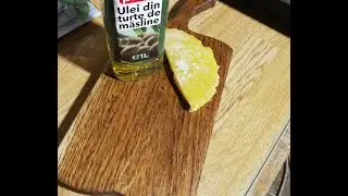 tratament 100% natural pentru lemn/ cutting boards safe finish