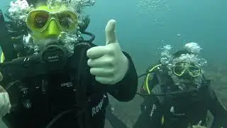 Diving with Rio