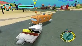 The Simpsons: Hit & Run mod: Annoy Squidward [PART 1]
