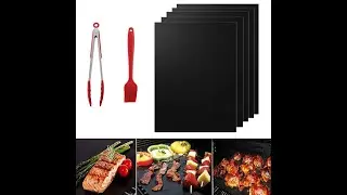 BBQ Grill Mat Barbecue Tools Outdoor Baking Camping Non-stick Reusable Cooking Kitchen Accessories