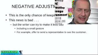 消極調解信 (Negative Adjustment Letter)