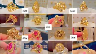 Trending Dubai Gold ring designs 2024 | Gold rings for women #Goldringdesign #Bridalgoldrings #Gold