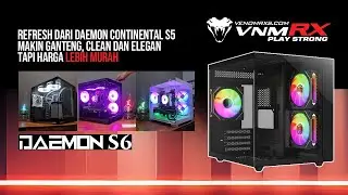 Yang Ini Lebih Murah! VenomRX Daemon S6 Casing Gaming Aquarium Minimalis dan Elegan