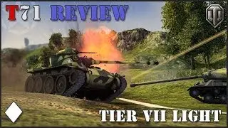 World of Tanks: T71 Tier VII Light Tank Review!