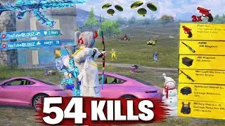 MY FIRST VIDEO! 😱 PUBG Mobile SOLO SQUAD 54 KILLS | LEGENDARY START