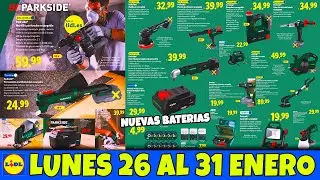 ⚠️ NUEVO CATÁLOGO (26 al 31 de ENERO) Nuevas Herramientas y Baterias Parkside Performance OFERTAS