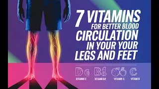 7 Vitamins with No SIDE EFFECTS for Better Blood Circulation in Your Legs and Feet After 40 50 60