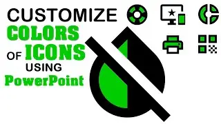 How to Customize SVG Icon Colors using PowerPoint | Branded Icon Colors | The Indian Freelancer 2020