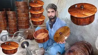 How to Make a Beautiful hand made Wooden Hot Pot.
