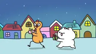 Bongo Cat - Rockin' Around The Christmas Tree (Cover Version) 🎧