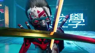 Ghostrunner boss fight Hel Full HD (1080p) (No Death)