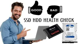 How to check SSD and HDD health?