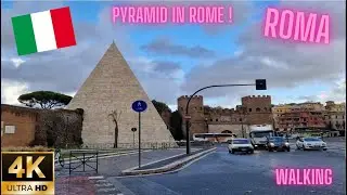 4K 60fps | Roma | Basilica Papale San Paolo fuori le Mura - Isola Tiberina | Samsung S22 Ultra, Plus