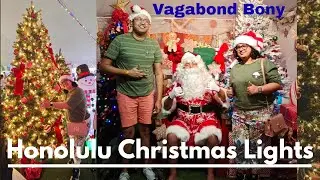 Honolulu Christmas Lights 2025 | হাওয়াই আসার পরে প্রথম ঘোরার ভিডিও #vagabondbony
