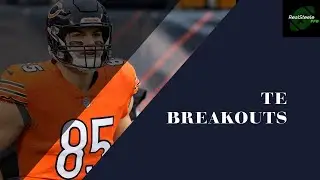 Breakout Tight Ends to Help Win Your League!! - Fantasy Football