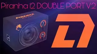 Обзор на бюджетный сабвуфер Piranha 12 Double Port V 2 от Dl Audio!