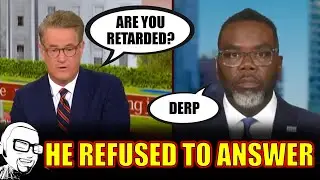 MSNBC Host Gets FED UP When Lefty Mayor Won't Answer Questions On Police!