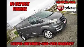 Auto van? Can&rsquo;t beat these Ford Transit Custom Limited with the automatic gearbox