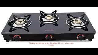 Butterfly Rapid 3 Burner Glass Manual Gas stove repair