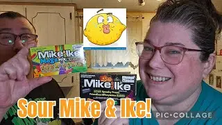 Mike & Ike Sour Candy! Sour SPOOKY treats & MEGA mix sour!