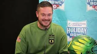 Dan Lanning and Mack Brown preview Oregon vs North Carolina in 2022 Holiday Bowl