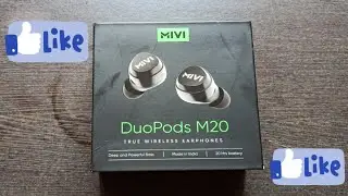 Mivi DuoPods M20 True Wireless Bluetooth Headset Black