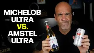 Poucas calorias, pouco sabor? Michelob Ultra vs. Amstel UItra