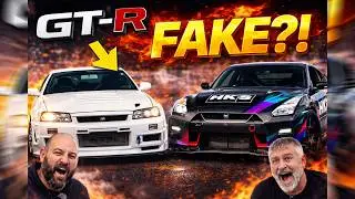 R34 Umbau oder echter GT-R? Die Wahrheit &uuml;ber R34 FAKE GTR & R35 Tracktools JDM LEGENDEN
