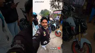 hello guys welcome 🤗 back #viral #shorts #rider #biker #r15v4 #vlog #comedy #alwar #ridermufeed