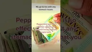 Fixing my stomach issues with peppermint tea. #health #pepperminttea #digestion