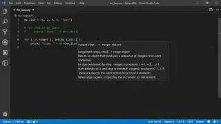 Python Bite - for loops in Python