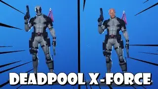 NEW DEADPOOL X-FORCE SKIN - How to UNLOCK BLACK & WHITE DEADPOOL SKIN in Fortnite