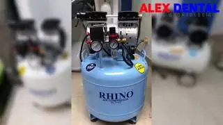 DEMOSTRACION DE LA COMPRESORA 1HP TANQUE 40LITROS MARCA RHINO