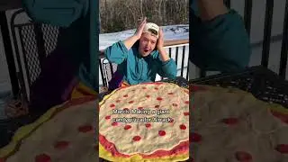 Giant Candy Pizza at Airrack Pizza Party!?