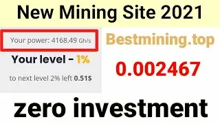 Bestmining.top new mining site 2021 | online earning in pakistan | without investment