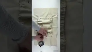 How to add elasticated pockets to a bag