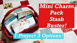 Mini Charm Pack Stash Buster!