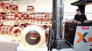 HUBTEX chariot &agrave; m&acirc;t r&eacute;tractable