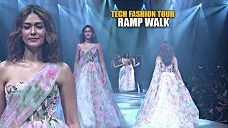 Mrunal Thakur Live Ramp Walk at Tech Fashion Tour