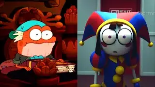 Meme: If Pomni was in this iconic Amphibia scene...